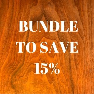 Save 15% with bundles!